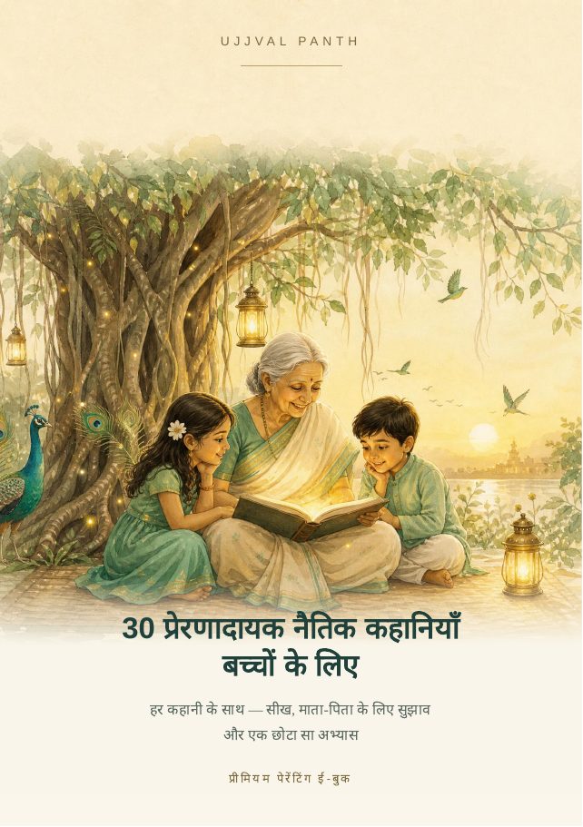 30 प्रेरणादायक नैतिक कहानियाँ — cover